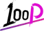 100P logo