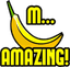 M_AMAZING logo