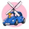 荷兰小车 logo