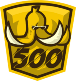 500 Bananas logo