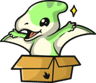 Cardboard Dinosaur logo