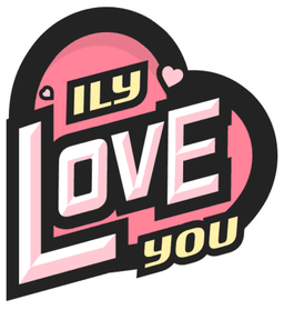 I LOVE YOU logo