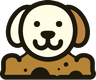 Mud dog logo