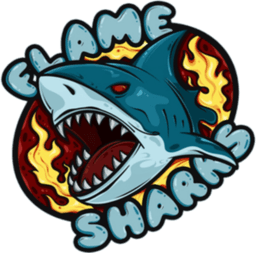 Flame Sharks Female logo