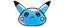 Blue Pikachu logo