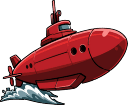 Red Submarine logo