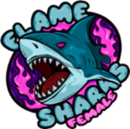 Flame Sharks Female logo